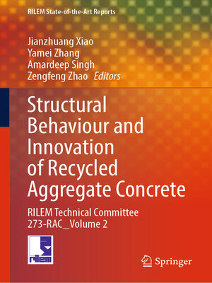 cover image of Structural Behaviour and Innovation of Recycled Aggregate Concrete